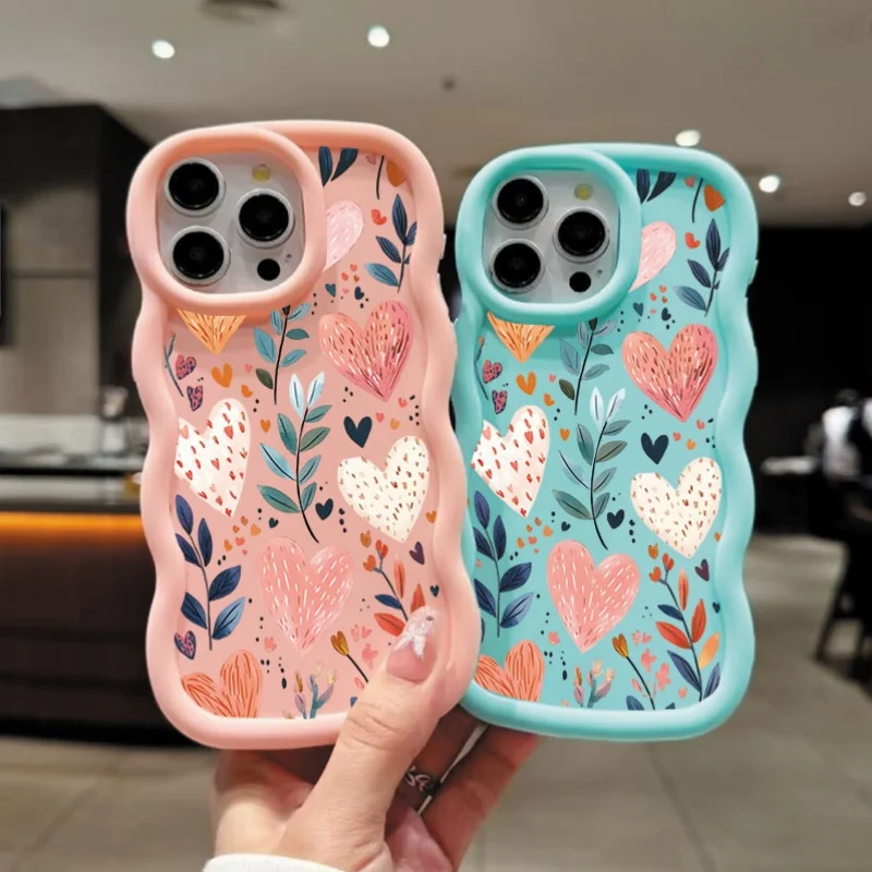 Cute Flower Phone Case For OPPO Reno 15F 14F 13F 11F 12 12F 11 10 12 Pro 7 8 8T F27 Pro Soft Silicone Wavy Edge TPU Casing
Cute Flower Phone Case For OPPO Reno 15F 14F 13F 11F 12 12F 11 10 12 Pro 7 8 8T F27 Pro Soft Silicone Wavy Edge TPU Casing