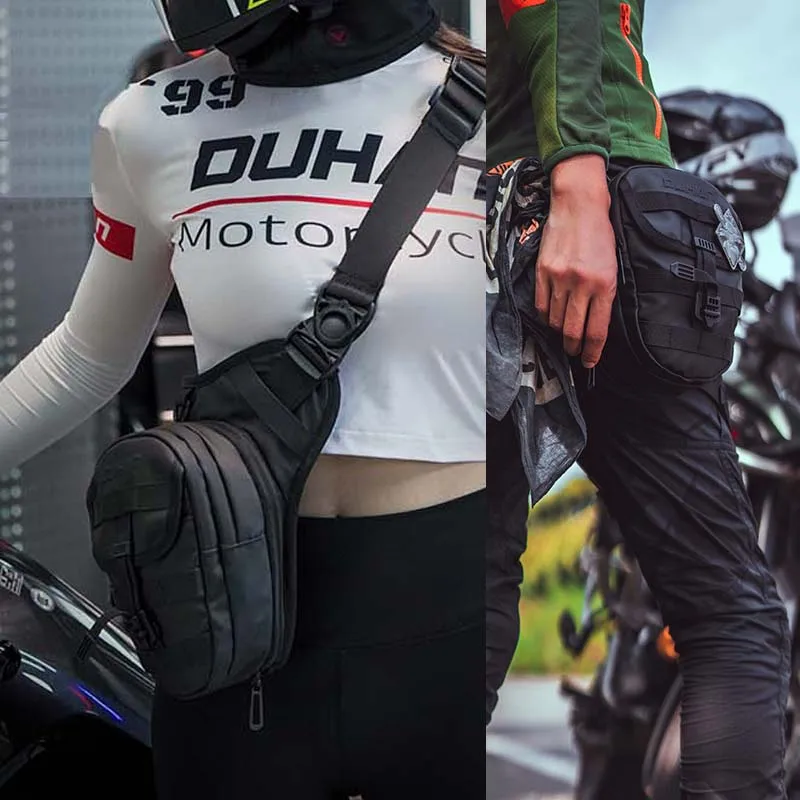 DUHAN Motorcycle Waist bag Women Fishing Leg Bag Musette Sling Bag
DUHAN Motorcycle Waist bag Women Fishing Leg Bag Musette Sling Bag
