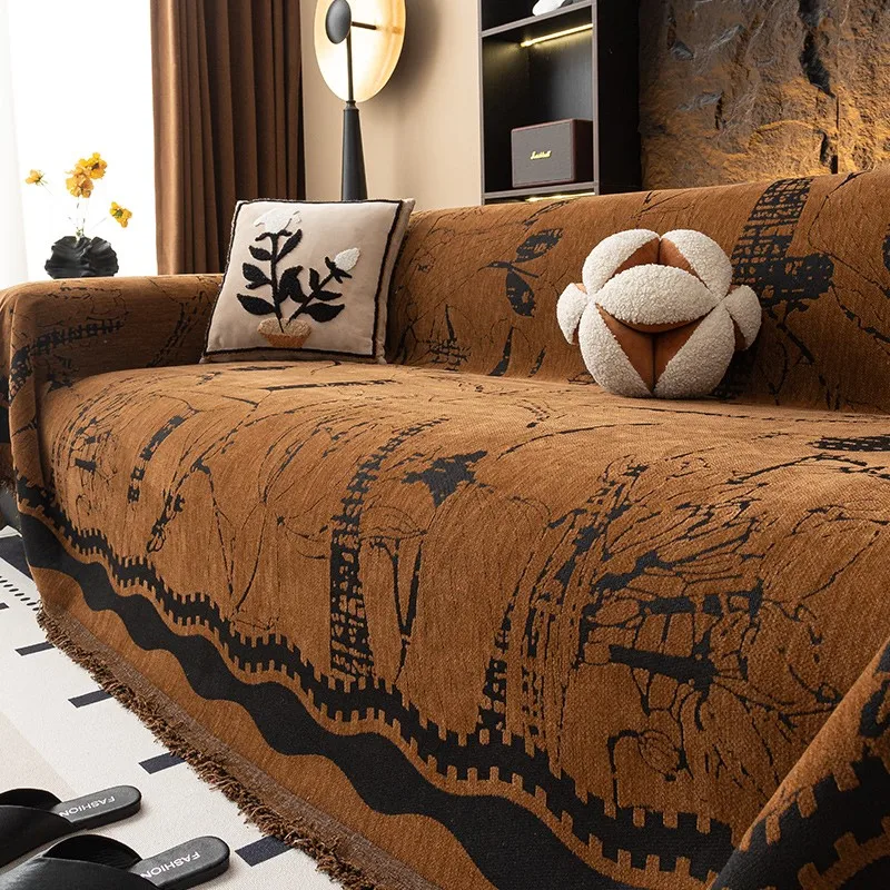 2025 Vintage Luxury Flower Chenille Sofa Cover Full Coverage Non-Slip Couch Slipcover All-Season Universal Fit for Leather Sofas
2025 Vintage Luxury Flower Chenille Sofa Cover Full Coverage Non-Slip Couch Slipcover All-Season Universal Fit for Leather Sofas