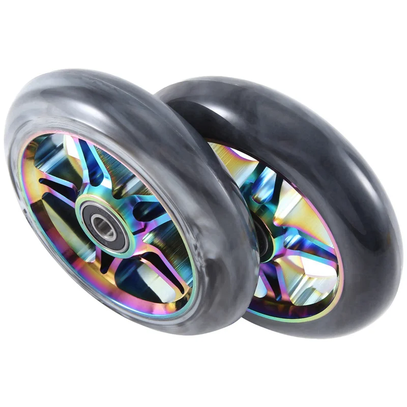 YHOLI-2Pcs Electric Scooter Wheel Scooter Replacement Wheels With Bearing Stunt Scooter Pu Wheels Scooter Accessories Parts
YHOLI-2Pcs Electric Scooter Wheel Scooter Replacement Wheels With Bearing Stunt Scooter Pu Wheels Scooter Accessories Parts