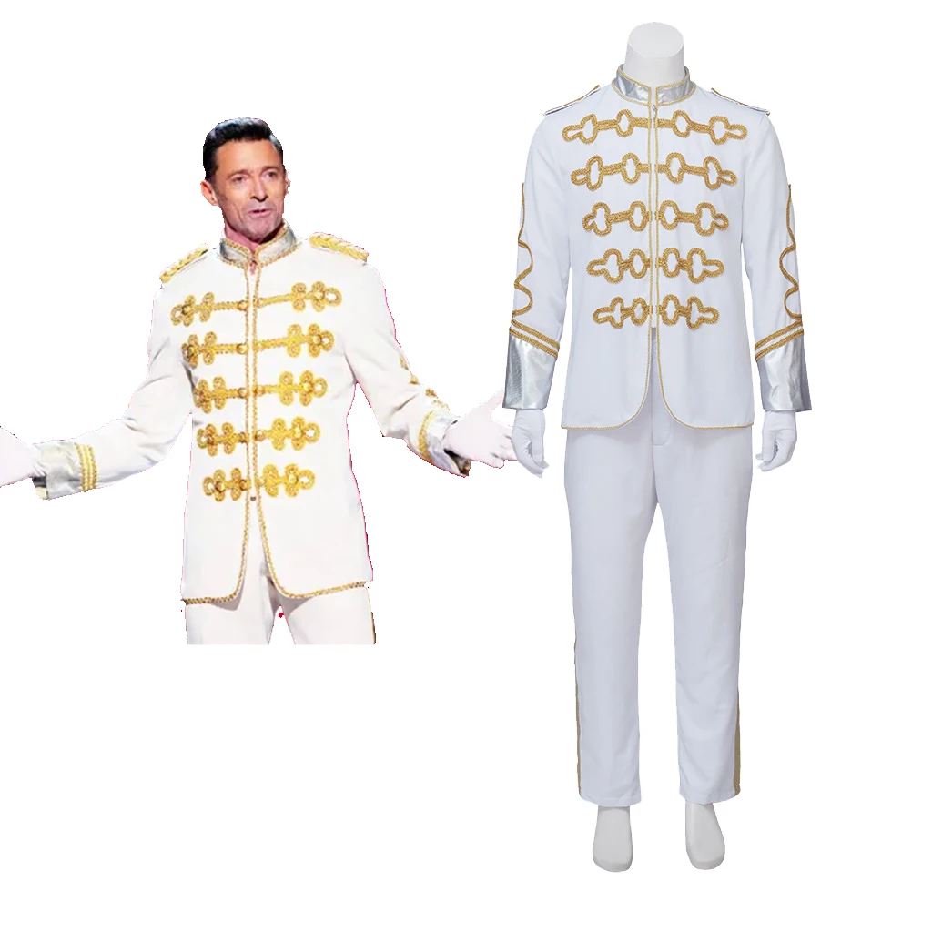 Music Man Harold Hill Cosplay Costume Broadway Stage Show Dress White Uniform Men's Prince Costume Ball Gown Halloween Outfits
Music Man Harold Hill Cosplay Costume Broadway Stage Show Dress White Uniform Men's Prince Costume Ball Gown Halloween Outfits