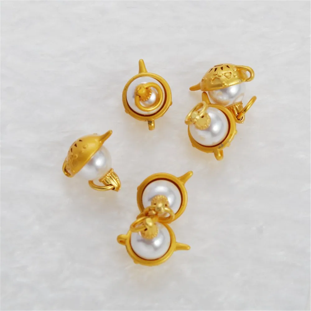 1pcs 18k Gold Matte Gold Color Inlaid Bead Teapot Hollow Pendant Diy Bracelet Necklace Pendant Jewelry Charm Accessories
1pcs 18k Gold Matte Gold Color Inlaid Bead Teapot Hollow Pendant Diy Bracelet Necklace Pendant Jewelry Charm Accessories
