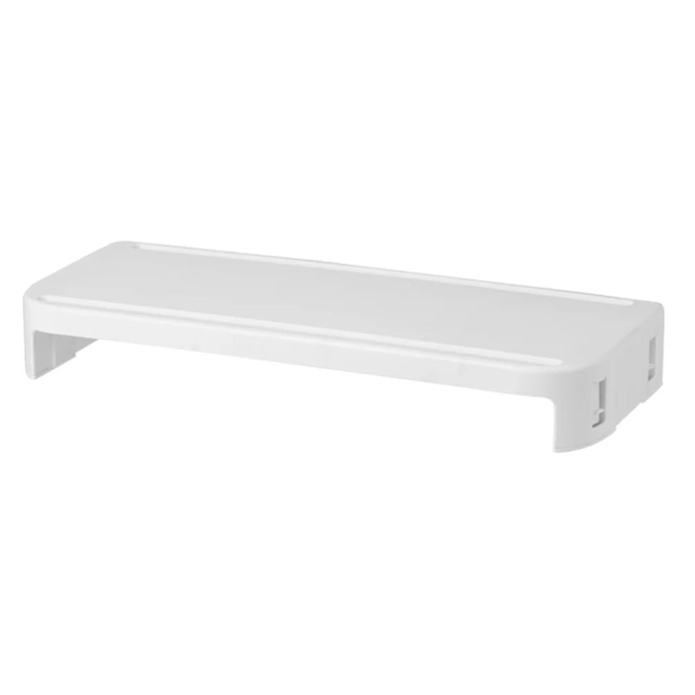 Monitor Stand Heightening Rack White Plastic Compact Monitor Lifting Racks Size Office Home Use Display Storage Racks
Monitor Stand Heightening Rack White Plastic Compact Monitor Lifting Racks Size Office Home Use Display Storage Racks
