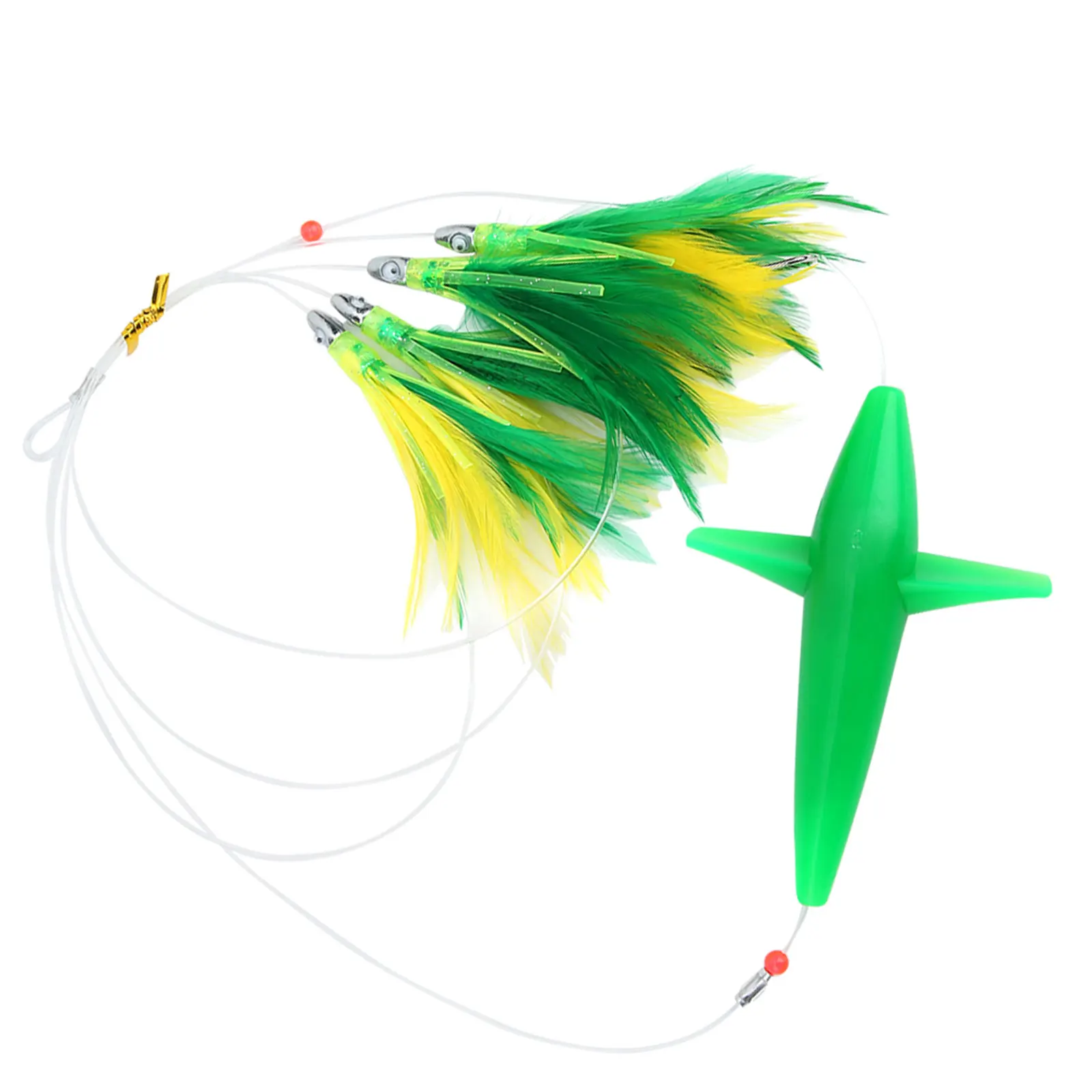 Fishing Tackle Gear Accessories High Quality Iscas Pesca Lure Bait Tuna Fishing Feather Trolling Skirt Fish Lure
Fishing Tackle Gear Accessories High Quality Iscas Pesca Lure Bait Tuna Fishing Feather Trolling Skirt Fish Lure