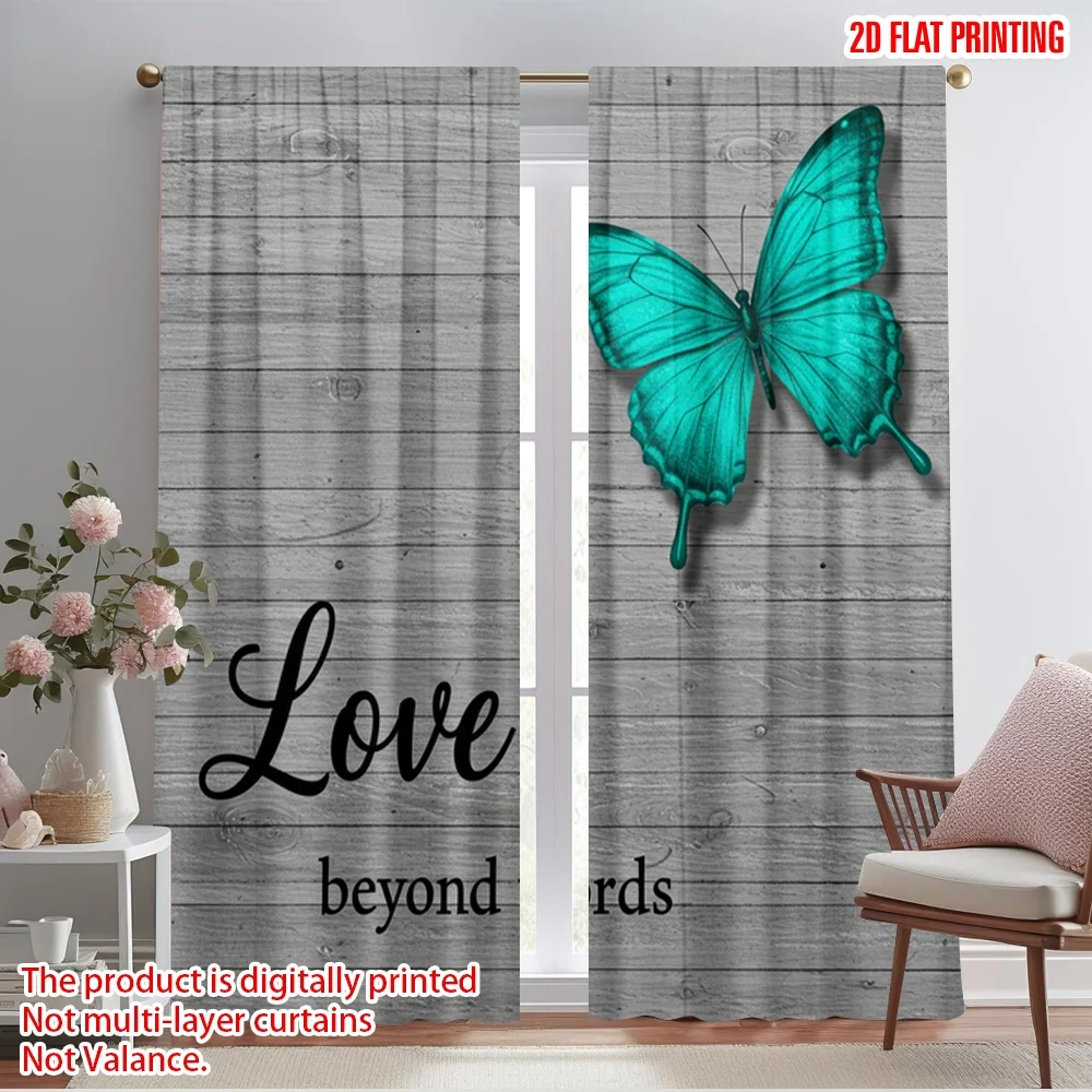 2pcs 2D flat printing Party Curtains Love Butterfly Wall Polyester Without Electricity Festive Wall Decor Perfect for Holiday
2pcs 2D flat printing Party Curtains Love Butterfly Wall Polyester Without Electricity Festive Wall Decor Perfect for Holiday