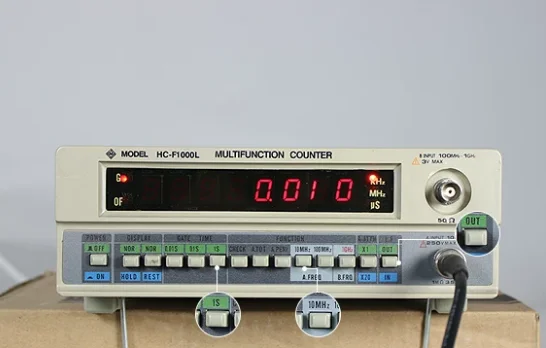 F1000L F2700L F3700L Precision Multifunctional Digital Frequency Counter 1G/2.7G/3.7GHz 8-Digit Display Tester Meter for Lab
F1000L F2700L F3700L Precision Multifunctional Digital Frequency Counter 1G/2.7G/3.7GHz 8-Digit Display Tester Meter for Lab