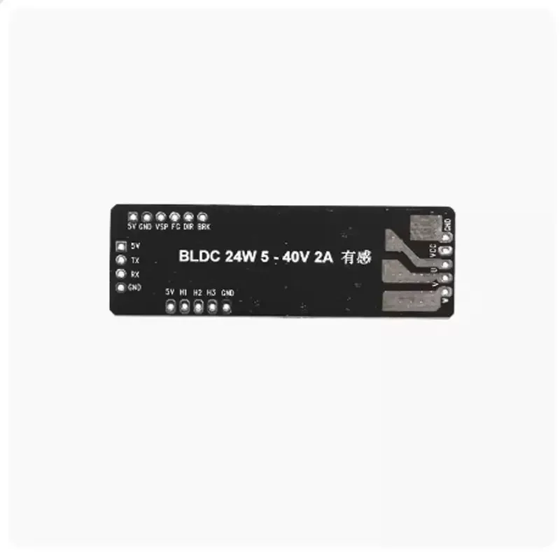 BLDC 24W 5V 40V 2A Sensor Brushless Motor Driver Hall Sensor PWM Speed Control for Drone RC Car DIY
BLDC 24W 5V 40V 2A Sensor Brushless Motor Driver Hall Sensor PWM Speed Control for Drone RC Car DIY