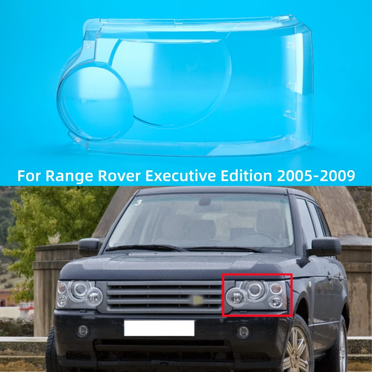 For Land Rover Range Rover Executive Edition 2005 2006 2007 2008 2009 Cars Transparent PC Material Headlights Glass Shell
For Land Rover Range Rover Executive Edition 2005 2006 2007 2008 2009 Cars Transparent PC Material Headlights Glass Shell
