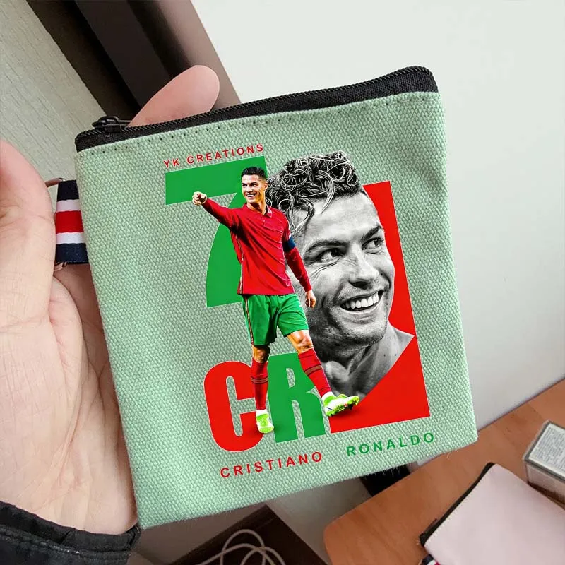 Football Star CR7 Print Kids Canvas Coin Purse Cute ID Credit Card Holder Cristiano Ronaldo Zipper Storage Pouch Mini Wallets
Football Star CR7 Print Kids Canvas Coin Purse Cute ID Credit Card Holder Cristiano Ronaldo Zipper Storage Pouch Mini Wallets