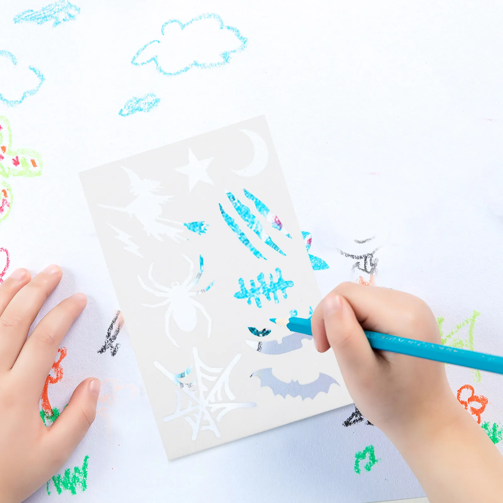 20Pcs Halloween Painting Stencil Template Set Hollow Pumpkin Designs Kids Drawing Template Reusable Washable PP Material DIY
20Pcs Halloween Painting Stencil Template Set Hollow Pumpkin Designs Kids Drawing Template Reusable Washable PP Material DIY