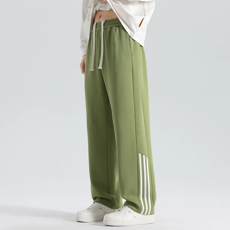 2025 Striped Sweatpants Men's Summer American High Street Retro Brand Handsome Loose Straight Leg Sports Mopping Casual Pant
2025 Striped Sweatpants Men's Summer American High Street Retro Brand Handsome Loose Straight Leg Sports Mopping Casual Pant