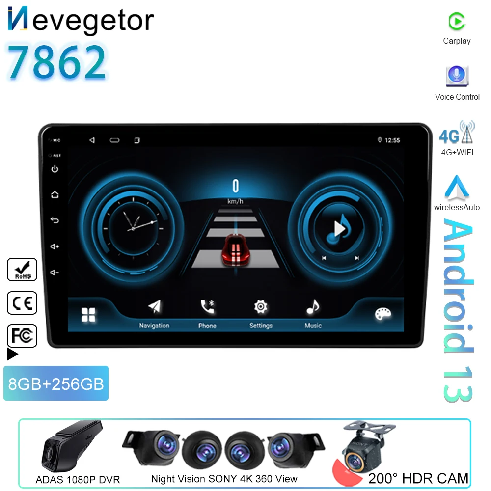 Автомобильный Android авто для Toyota Ipsum 2 ACM20 пикник 2 XM20 2001 - 2009 Carplay Радио мультимедийный плеер навигация GPS No 2din DVD
Автомобильный Android авто для Toyota Ipsum 2 ACM20 пикник 2 XM20 2001 - 2009 Carplay Радио мультимедийный плеер навигация GPS No 2din DVD