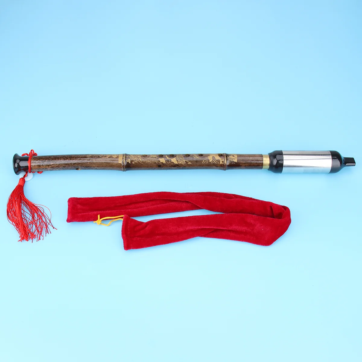 Bamboo Flute Dizi Traditional Chinese Musical Instrument Handmade Bamboo 6 Holes in Lightweight Portable Collectors
Bamboo Flute Dizi Traditional Chinese Musical Instrument Handmade Bamboo 6 Holes in Lightweight Portable Collectors