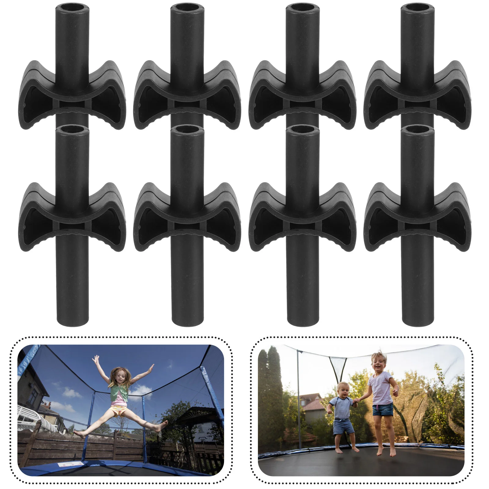 12pcs Trampoline Accessories Black Spacers Enclosure Poles Washers ABS Cross Shape Stable Safe Bouncing Outdoor Children
12pcs Trampoline Accessories Black Spacers Enclosure Poles Washers ABS Cross Shape Stable Safe Bouncing Outdoor Children