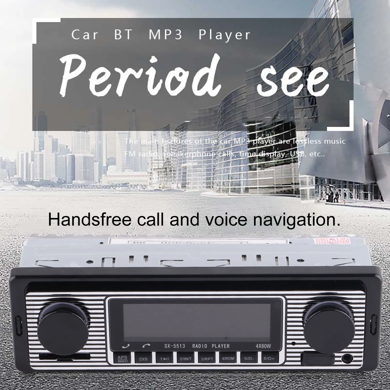 Car MP3 Player Car Radio Car Radio MP3 Player Bluetooth FM Remote Channel Audio for Vehicle Driving Car Radio Receiver
Car MP3 Player Car Radio Car Radio MP3 Player Bluetooth FM Remote Channel Audio for Vehicle Driving Car Radio Receiver