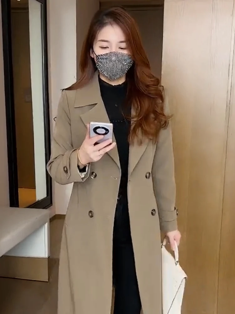 Fashionable Thickened Fleece Women's Windbreaker Coat Warm Stylish Autumn Winter New Arrival Slimming Versatile Anti-aging Coat
Fashionable Thickened Fleece Women's Windbreaker Coat Warm Stylish Autumn Winter New Arrival Slimming Versatile Anti-aging Coat