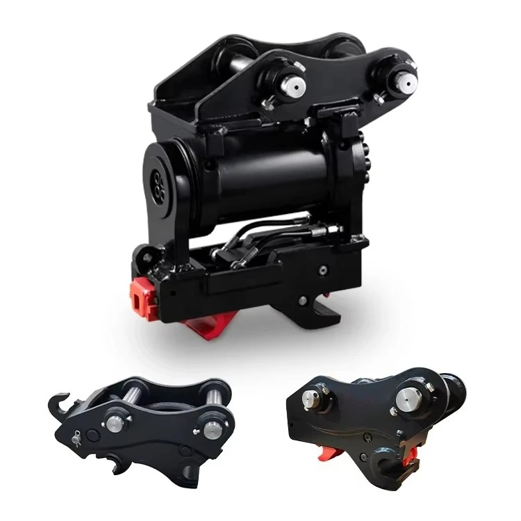 MINI Excavator Hydraulic Quick Hitch – 180 Degree Tilt and Rotating
MINI Excavator Hydraulic Quick Hitch – 180 Degree Tilt and Rotating