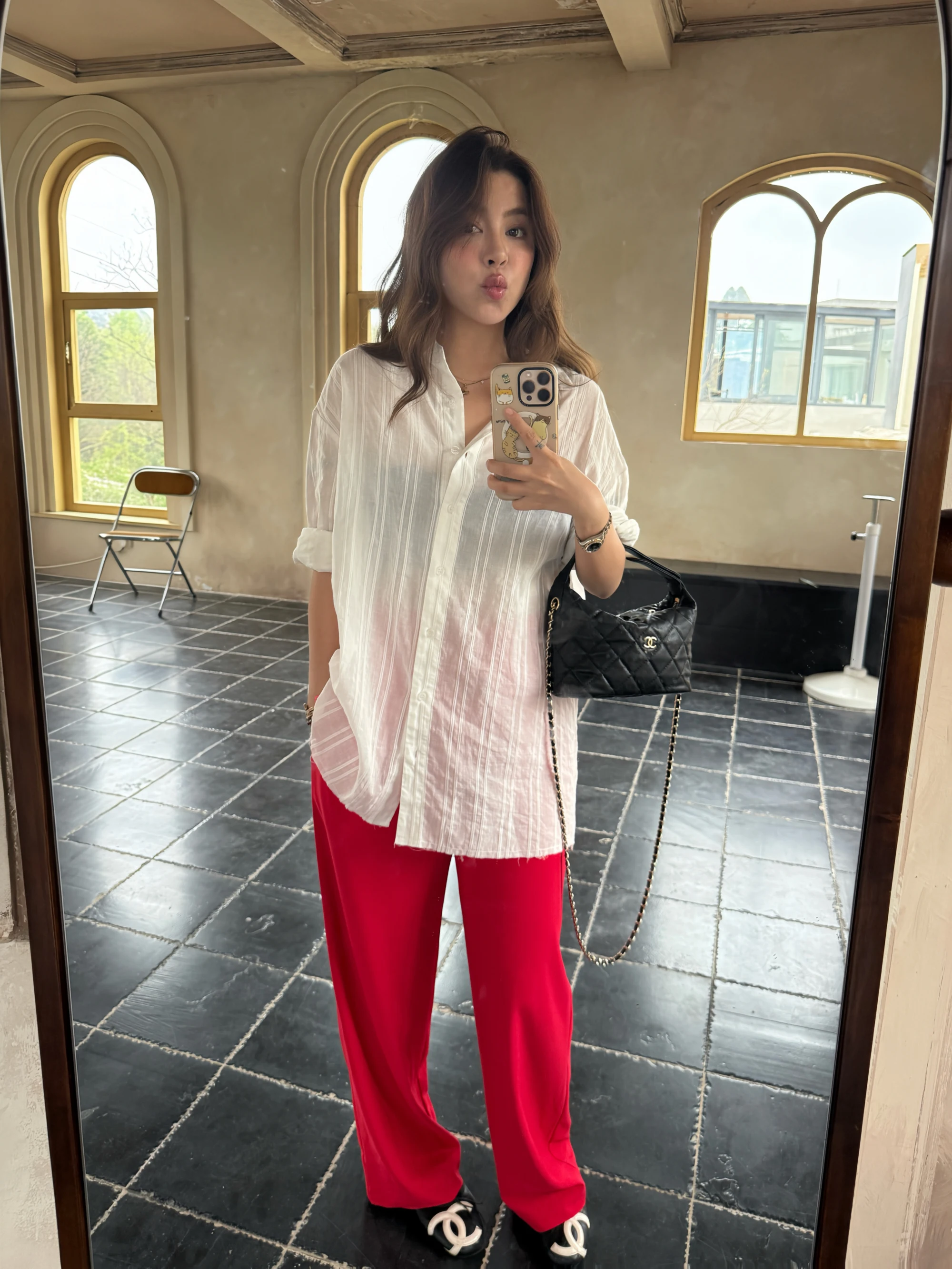 Loose Wide Leg Pants Bla Dstring Retro Bloomer Straight Cut Western Sle Casual Trousers for Women Polyester Fiber
Loose Wide Leg Pants Bla Dstring Retro Bloomer Straight Cut Western Sle Casual Trousers for Women Polyester Fiber