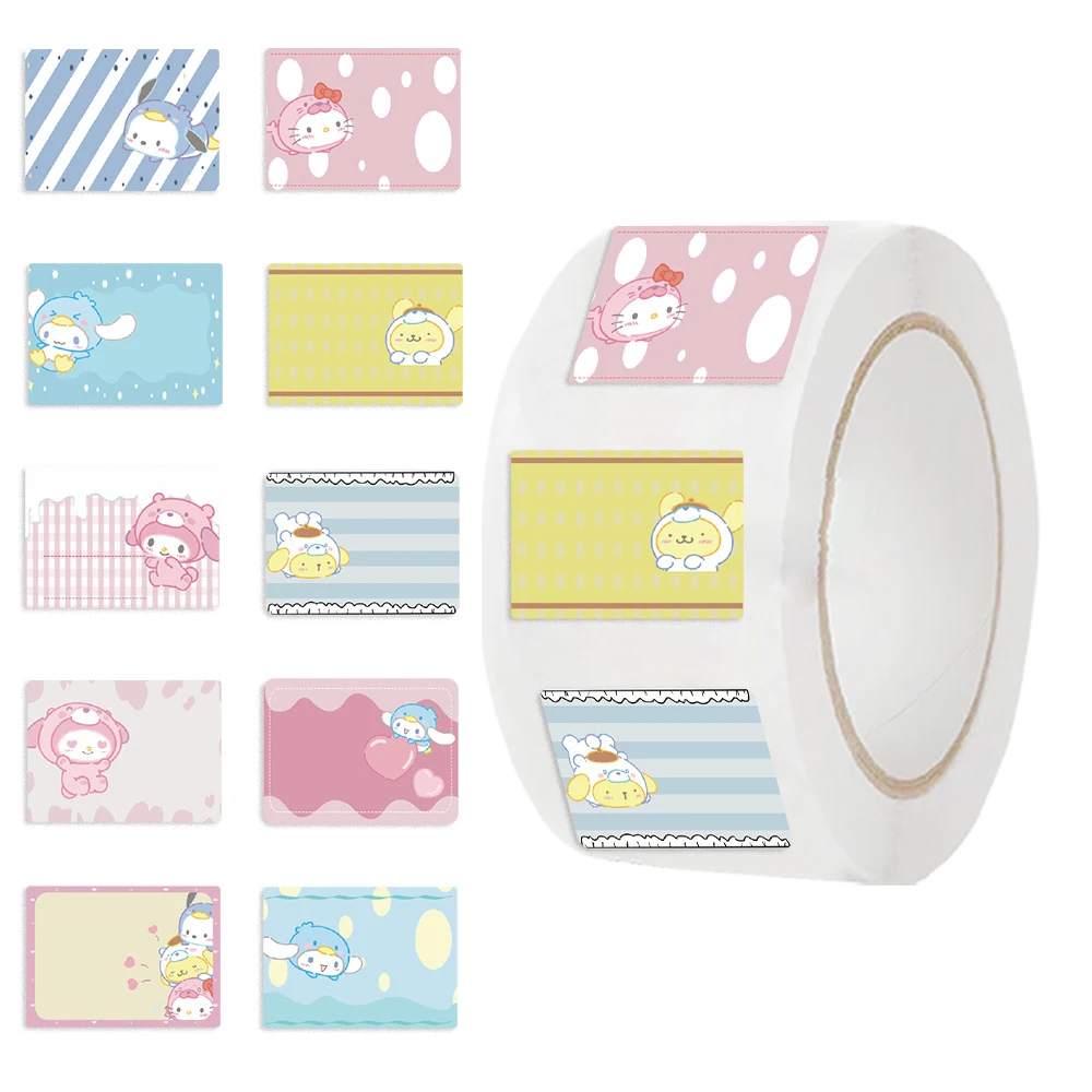 500pcs/roll Cute Sanrio Label Sealing Stickers Kids Reward Sticker Toy Gift Scrapbooking Phone Kawaii Cartoon Decals Decoration
500pcs/roll Cute Sanrio Label Sealing Stickers Kids Reward Sticker Toy Gift Scrapbooking Phone Kawaii Cartoon Decals Decoration