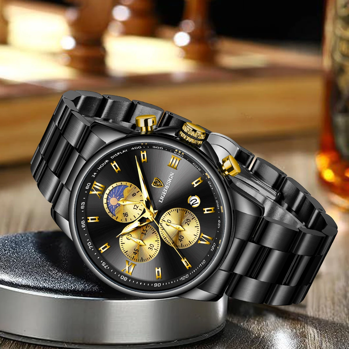 LIGE Band Luxury Watch for Man Quartz Sports Men Watch Waterproof Luminous Stainless Steel Chronograph Men's Watches Clock Reloj
LIGE Band Luxury Watch for Man Quartz Sports Men Watch Waterproof Luminous Stainless Steel Chronograph Men's Watches Clock Reloj