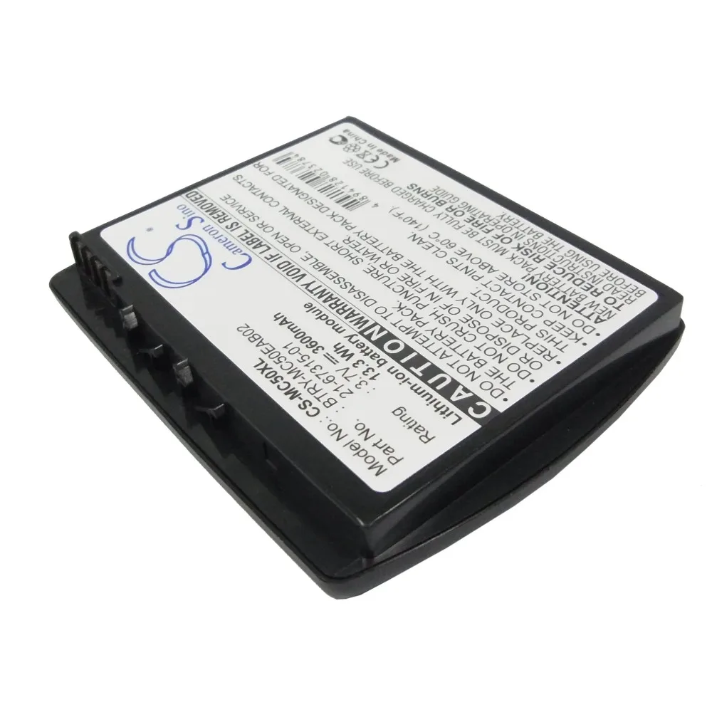 CameronSino Replacement Battery 21-67314-01 BTRY-MC50EAB00 For Symbol MC50 MC5040 1600mAh /3600mAh Li-ion 3.70V
CameronSino Replacement Battery 21-67314-01 BTRY-MC50EAB00 For Symbol MC50 MC5040 1600mAh /3600mAh Li-ion 3.70V