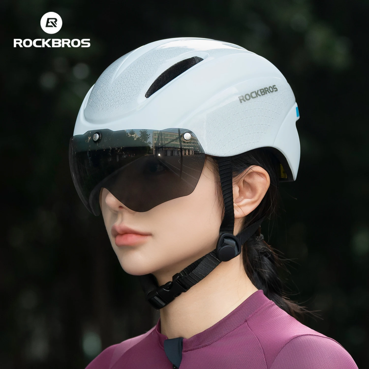 ROCKBROS Bicycle Helmet Polarized Len Magnetic Goggle Bike Helemt Integrally-molded Aero MTB Road Safety Headwear Cycling Helmet
ROCKBROS Bicycle Helmet Polarized Len Magnetic Goggle Bike Helemt Integrally-molded Aero MTB Road Safety Headwear Cycling Helmet