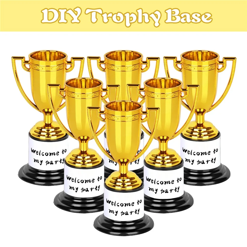 Mini Trophies,Gold Trophy Award, Plastic Trophies for Kids, 4 Inch Trophy Cups, Award Trophies for Party Favors, Props, Rewards
Mini Trophies,Gold Trophy Award, Plastic Trophies for Kids, 4 Inch Trophy Cups, Award Trophies for Party Favors, Props, Rewards