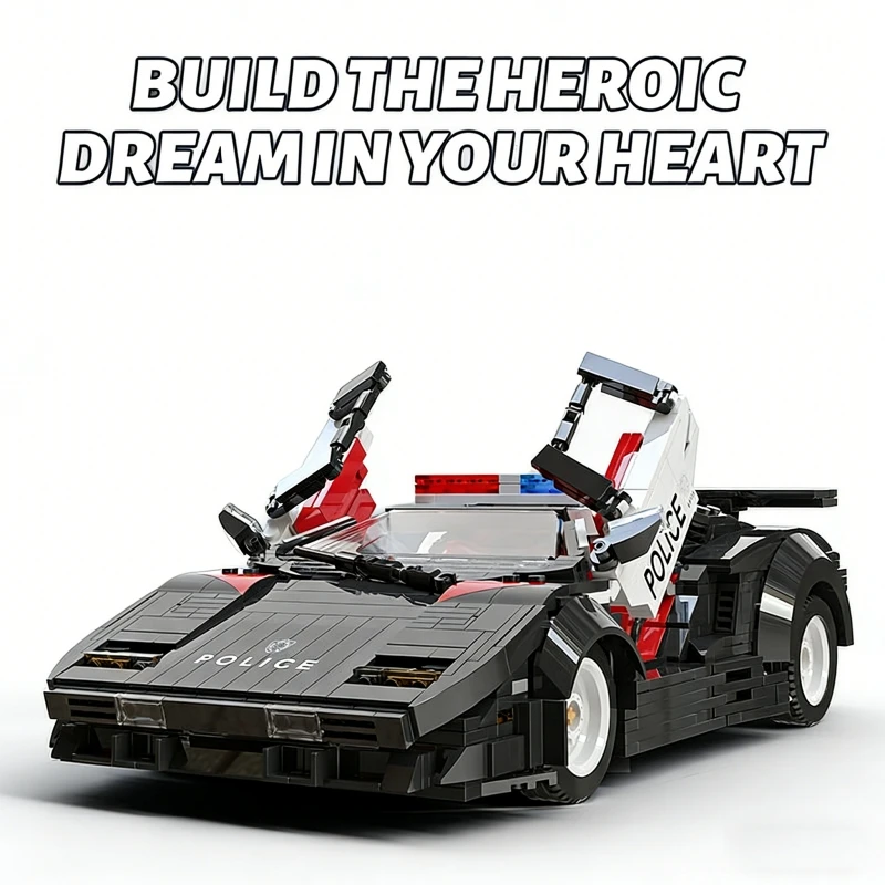 1383 шт., строительные блоки, игрушка-конструктор, классическая модель полицейской машины, детский подарок на день рождения для мальчиков
1383 шт., строительные блоки, игрушка-конструктор, классическая модель полицейской машины, детский подарок на день рождения для мальчиков