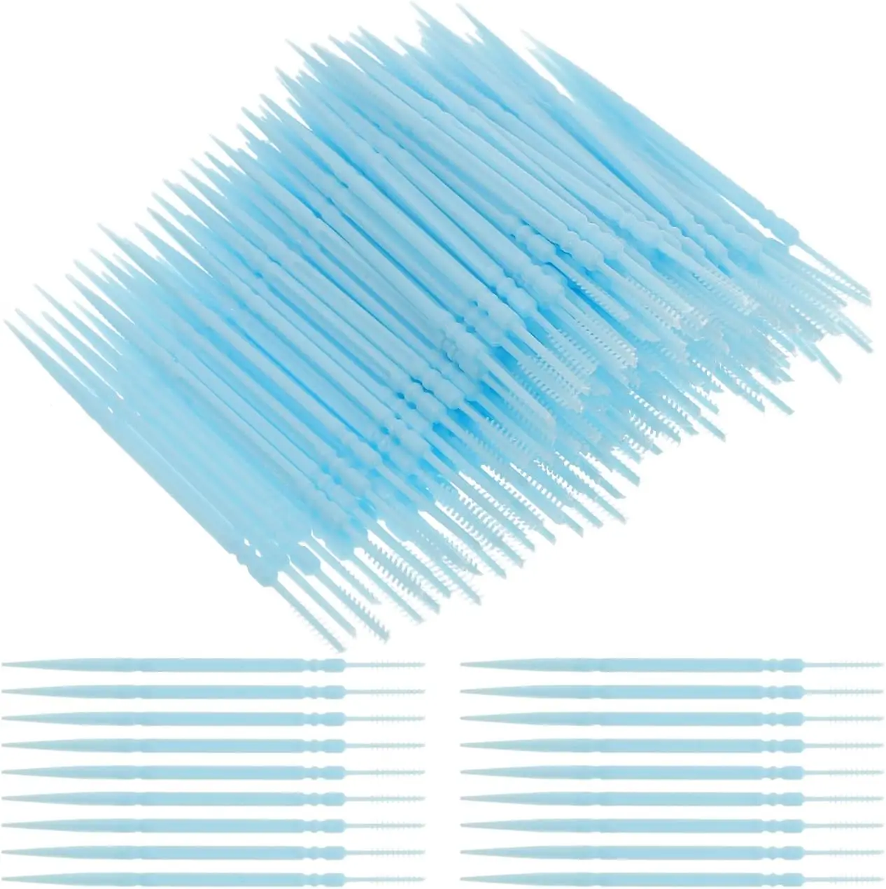 ARTIBETTER Food Grade Double-Ended Toothpicks with Soft Fishbone Brush for Interdental Teeth Cleaning Disposable Oral Care Stick
ARTIBETTER Food Grade Double-Ended Toothpicks with Soft Fishbone Brush for Interdental Teeth Cleaning Disposable Oral Care Stick