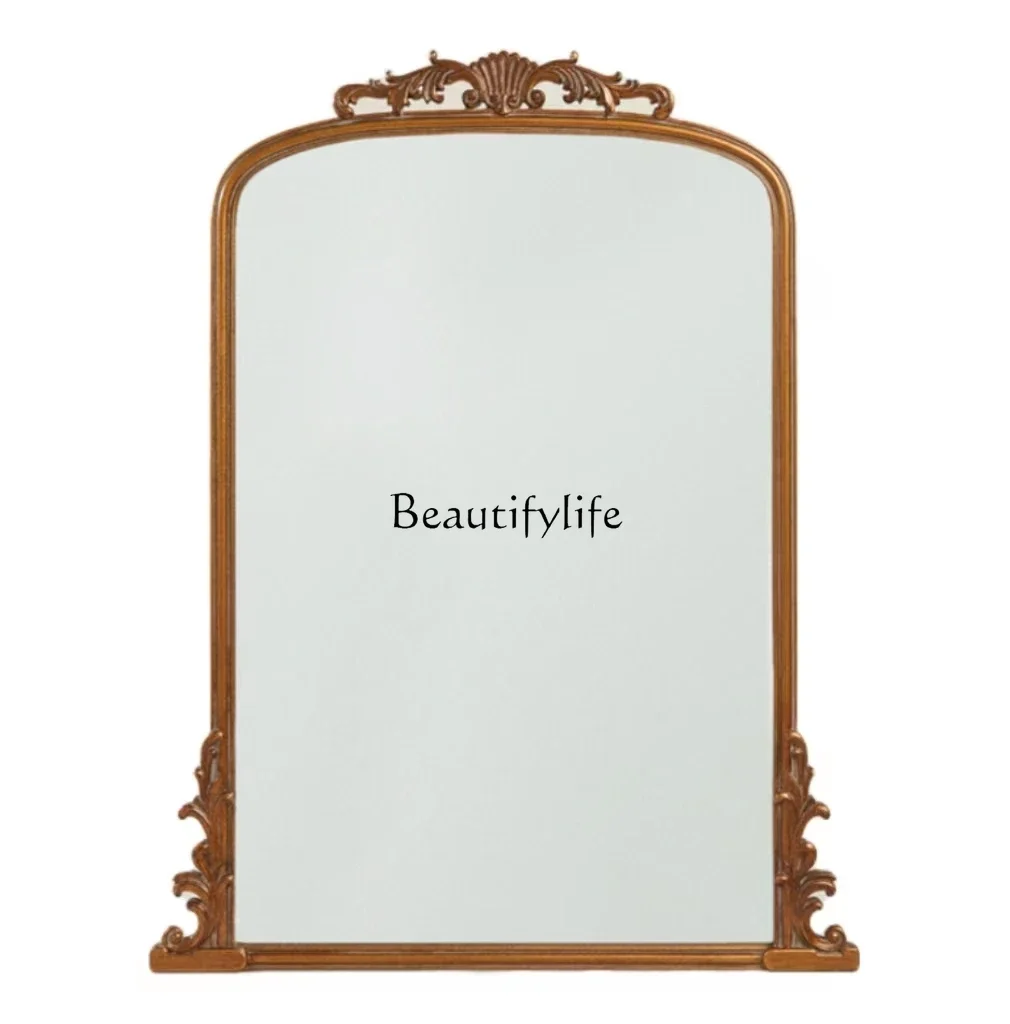 ls 18European Retro Carved Vanity Tabletop Makeup Mirror French Wall-Mounted Entryway Mirror
ls 18European Retro Carved Vanity Tabletop Makeup Mirror French Wall-Mounted Entryway Mirror