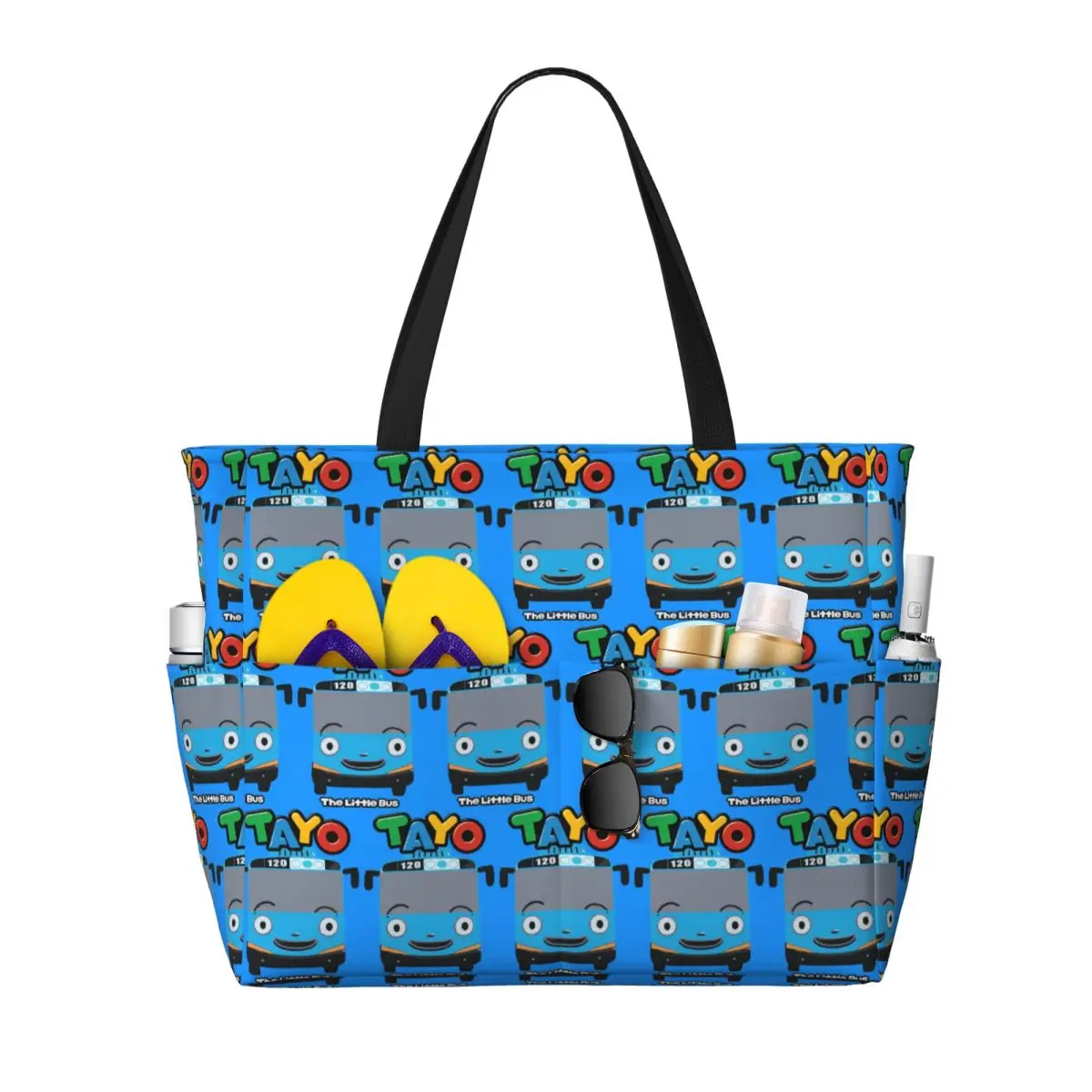 Tayo The Little Bus Beach Tote Bag Sport Gym Yoga Duffle Large Tote Bag Women Travel Bag Fitness bag
Tayo The Little Bus Beach Tote Bag Sport Gym Yoga Duffle Large Tote Bag Women Travel Bag Fitness bag