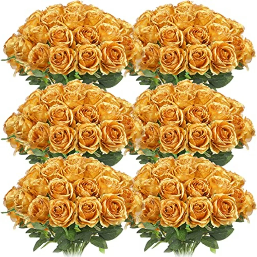 50 Pcs Artificial Rose Flower Bulk Realistic Silk Fake Roses with Long Stem Plastic Artificial Flower Bouquet Real Looking for
50 Pcs Artificial Rose Flower Bulk Realistic Silk Fake Roses with Long Stem Plastic Artificial Flower Bouquet Real Looking for