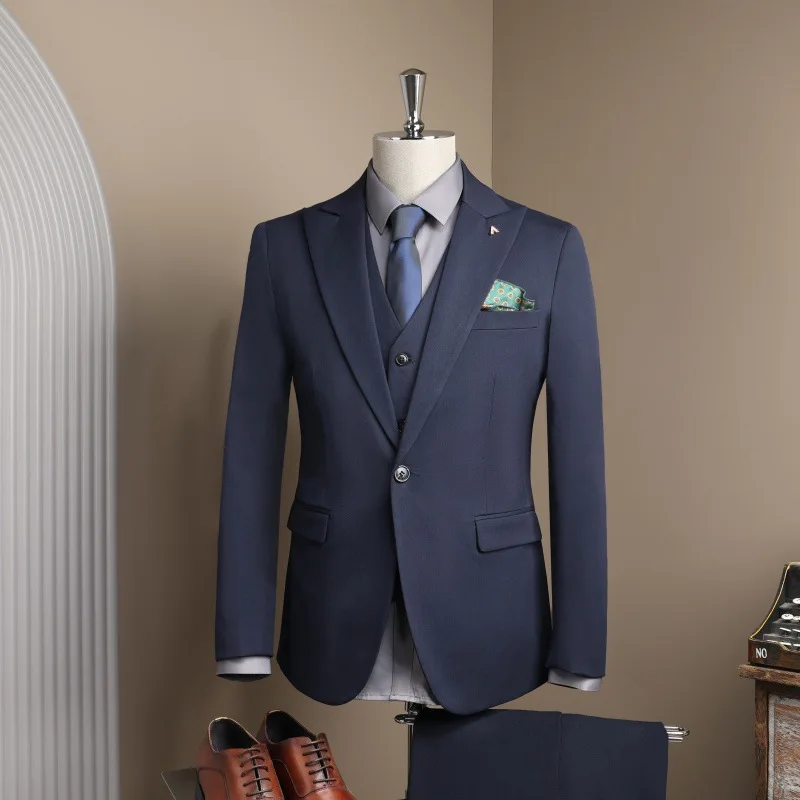 KIDWHXR Suit Coat Men Single-breasted Turn Down Collar Male Blazer Long Sleeve Pocket Slim Versatile Business Man Outerwear
KIDWHXR Suit Coat Men Single-breasted Turn Down Collar Male Blazer Long Sleeve Pocket Slim Versatile Business Man Outerwear