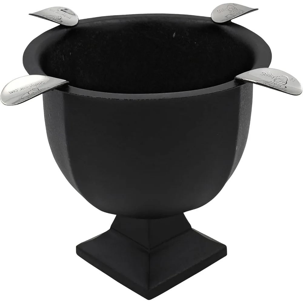 Прессованная пепельница в коробке для сигар, чугунная черная - ветрозащитная конструкция с 4 стременами, глубокая чаша для внутреннего и наружного использования, термостойкая
Прессованная пепельница в коробке для сигар, чугунная черная - ветрозащитная конструкция с 4 стременами, глубокая чаша для внутреннего и наружного использования, термостойкая