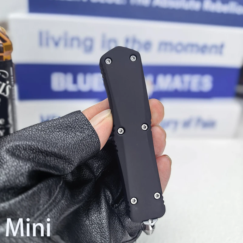 Тактический нож A07 OTF Tech Troo Series, алюминиевый, с микро-покрытием, для самообороны, карманный, черный, с двойным лезвием, инструменты EDC
Тактический нож A07 OTF Tech Troo Series, алюминиевый, с микро-покрытием, для самообороны, карманный, черный, с двойным лезвием, инструменты EDC