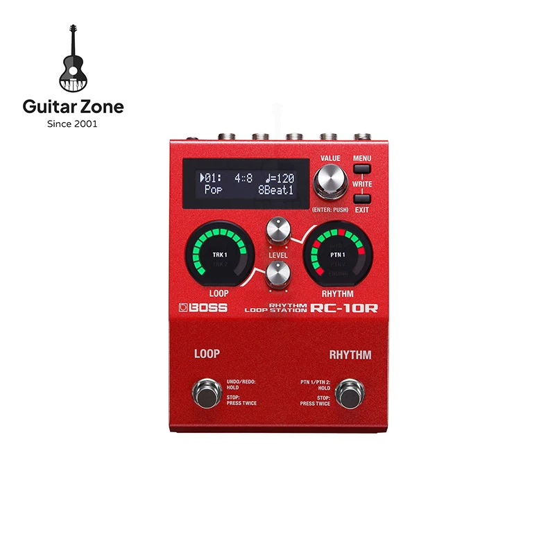 BOSS RC-10R Rhythm Loop Station Pedal Guitar Stompbox Drum Machine LOOP Rhythm Loop Professional Effects Guitar Music Accessory
BOSS RC-10R Rhythm Loop Station Pedal Guitar Stompbox Drum Machine LOOP Rhythm Loop Professional Effects Guitar Music Accessory