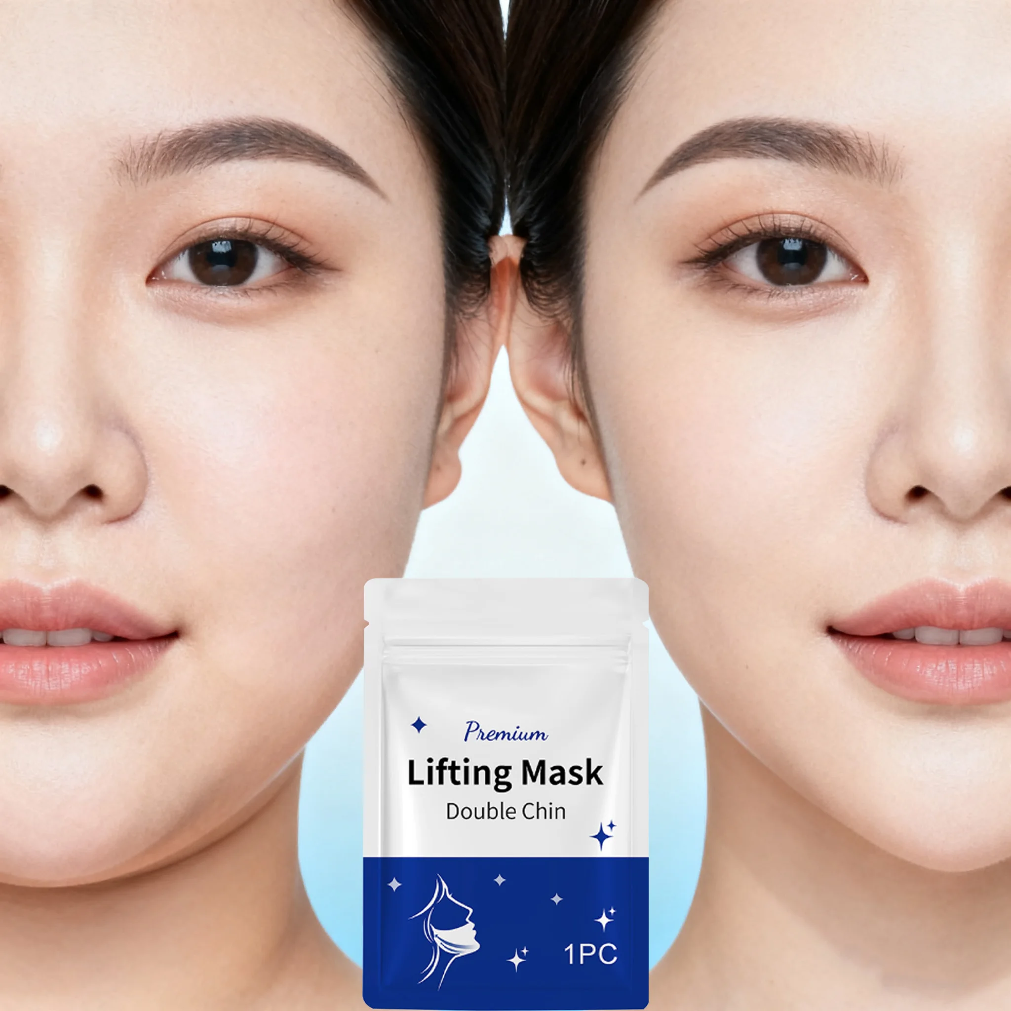 V-shaped chin facial mask facial double chin small face moisturizing skin care lifting facial mask
V-shaped chin facial mask facial double chin small face moisturizing skin care lifting facial mask