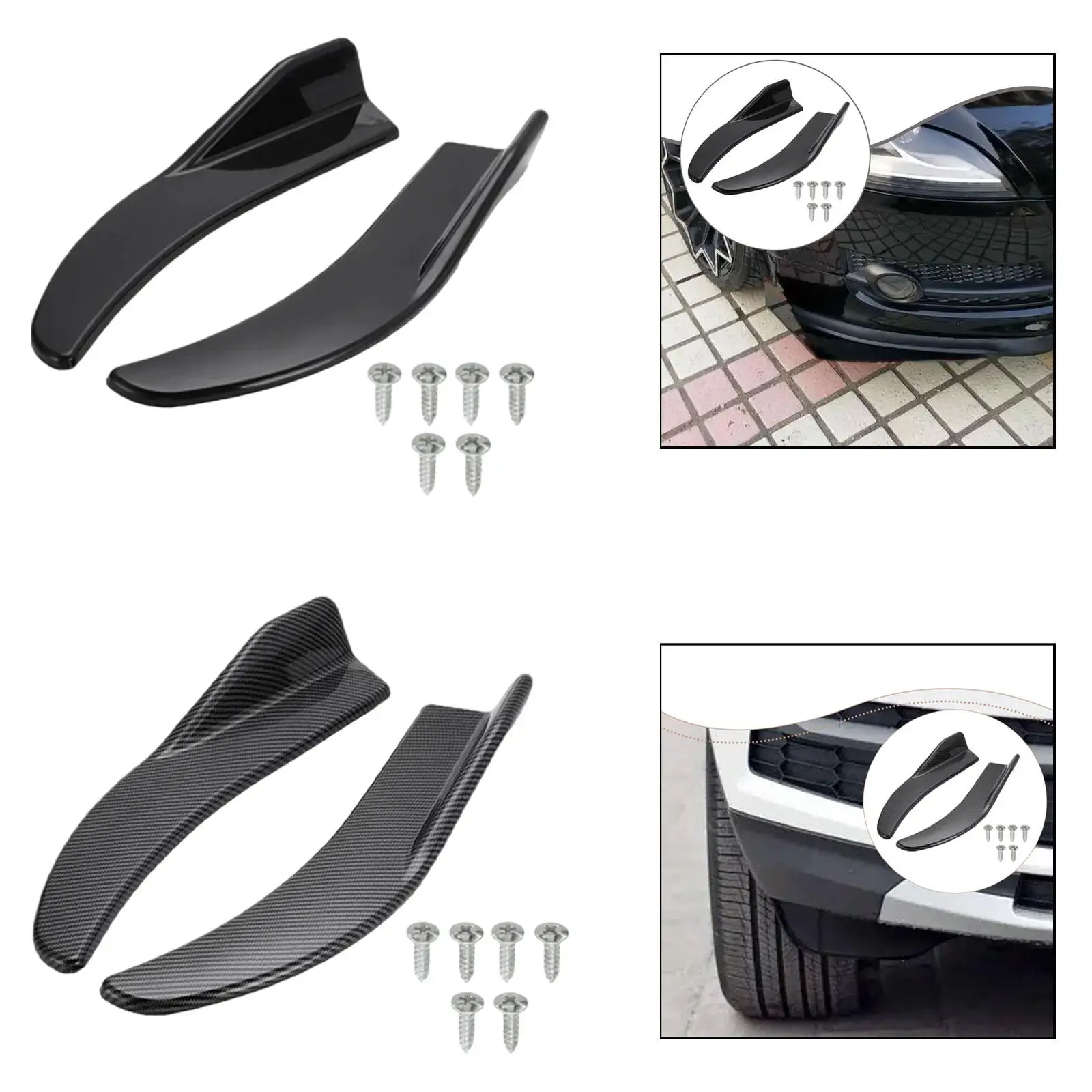 1 пара практичных универсальных запасных частей премиум-класса, прямая замена аксессуаров, автомобильный передний и задний угловой спойлер, защита от царапин
1 пара практичных универсальных запасных частей премиум-класса, прямая замена аксессуаров, автомобильный передний и задний угловой спойлер, защита от царапин