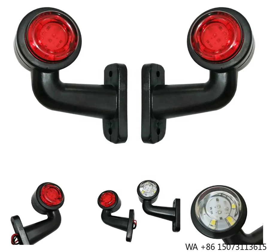 10-30 В 12 светодиодных красно-белых двухлицевых противотуманных боковых габаритных фонарей для грузовиков, прицепов, караванов сзади
10-30 В 12 светодиодных красно-белых двухлицевых противотуманных боковых габаритных фонарей для грузовиков, прицепов, караванов сзади