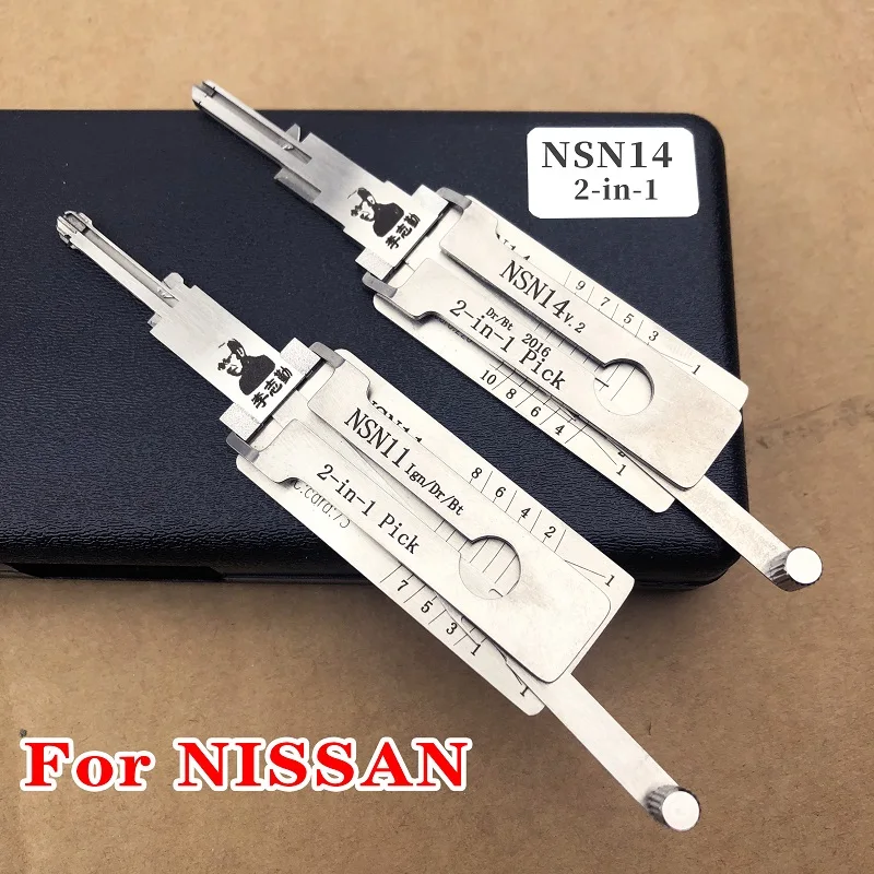 NSN14 NSN11 LSIHI 2in1 For Nissan Decoder Lock Pick Tool Open Car Door Locksmiths tool
NSN14 NSN11 LSIHI 2in1 For Nissan Decoder Lock Pick Tool Open Car Door Locksmiths tool