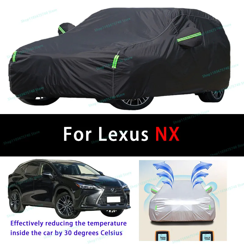 Летние автомобильные чехлы для Lexus NX, уличная Защита от солнца, УФ-лучей, пыли, охлаждения, защитный чехол для автомобиля
Летние автомобильные чехлы для Lexus NX, уличная Защита от солнца, УФ-лучей, пыли, охлаждения, защитный чехол для автомобиля