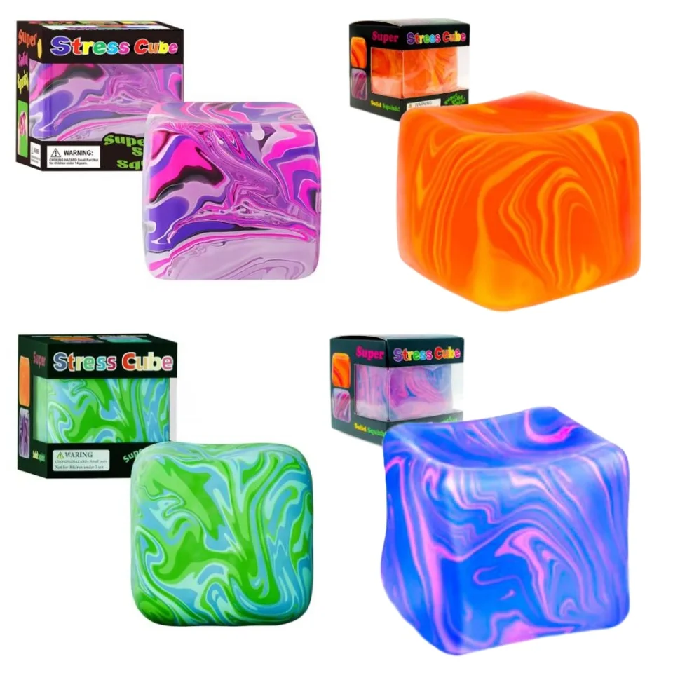 2026 Needoh Nice Cube Sensory Fidget Toy Stress Relief Squishy Squeeze Cube Anti-Anxiety Focus Toy for Adults ADHD Autism
2026 Needoh Nice Cube Sensory Fidget Toy Stress Relief Squishy Squeeze Cube Anti-Anxiety Focus Toy for Adults ADHD Autism