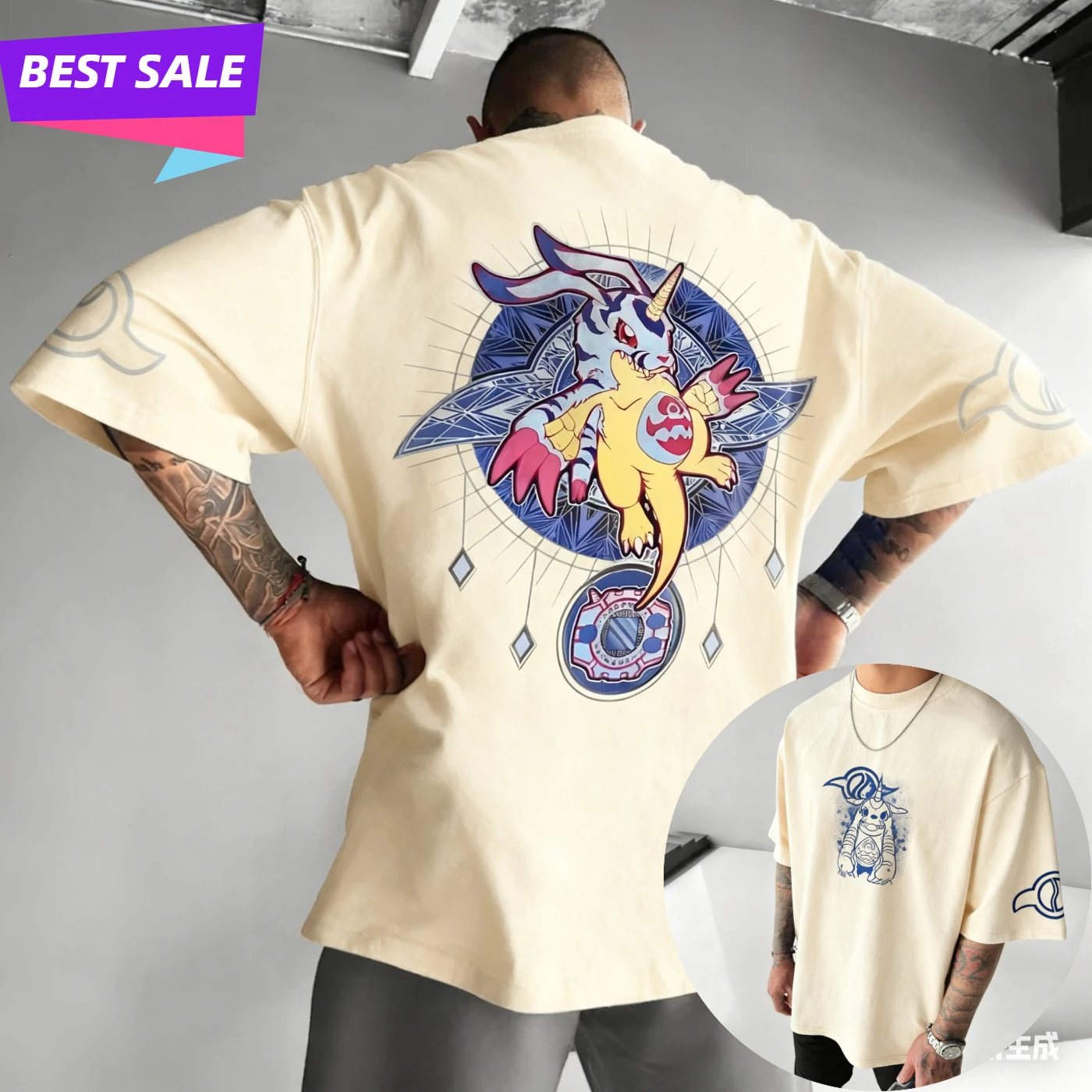 Anime Digimon Gabumon Harajuku Men Vintage Summer T-shirt Loose Women Streetwear Casual Sports Cotton Short-sleeved Tee Top
Anime Digimon Gabumon Harajuku Men Vintage Summer T-shirt Loose Women Streetwear Casual Sports Cotton Short-sleeved Tee Top