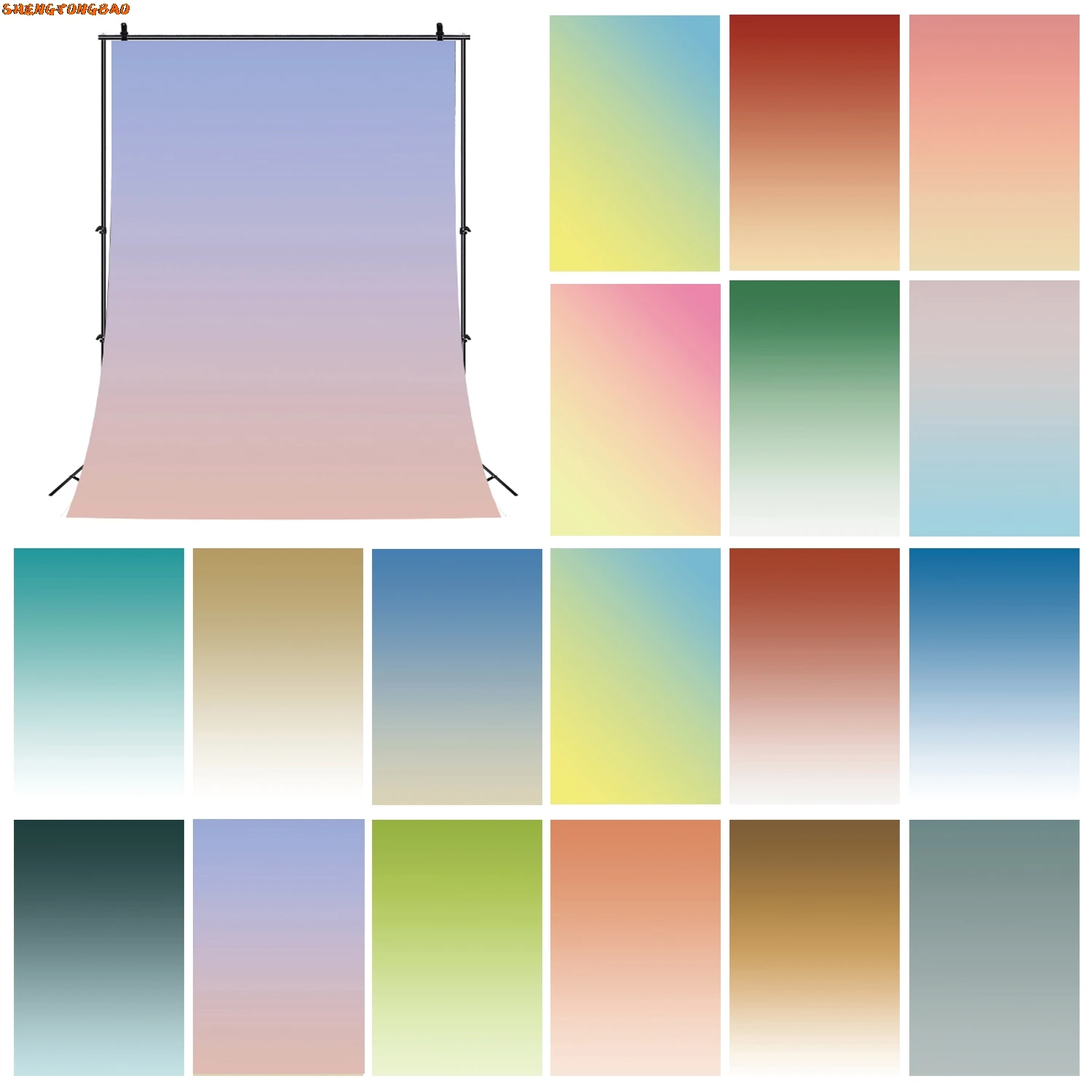 Gradient Color Photography Backdrop for Food Pastry Cosmetics Adults Kids Portrait Baby Shower Background Photo Studio Porps
Gradient Color Photography Backdrop for Food Pastry Cosmetics Adults Kids Portrait Baby Shower Background Photo Studio Porps