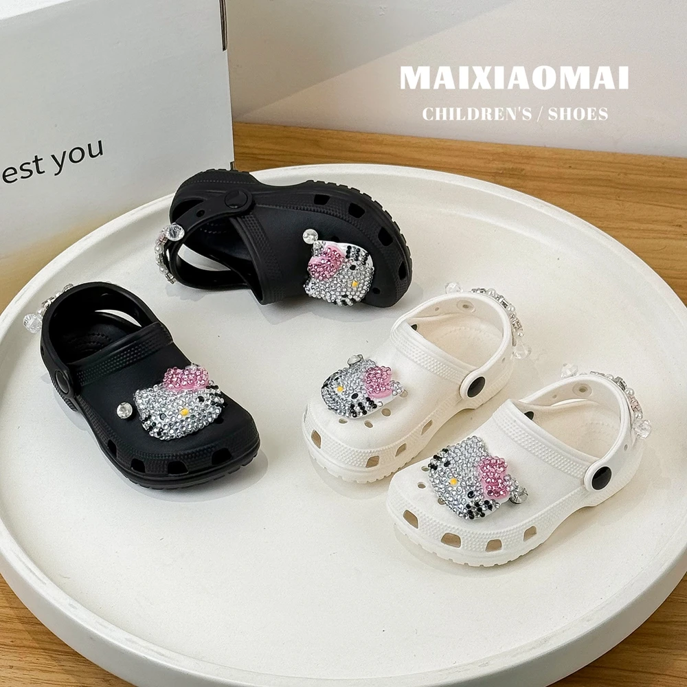 2025 Summer New Children's Shoes Fashion Rhinestone KT Cat Girls Sandals Light Children's Beach Shoes 2103
2025 Summer New Children's Shoes Fashion Rhinestone KT Cat Girls Sandals Light Children's Beach Shoes 2103