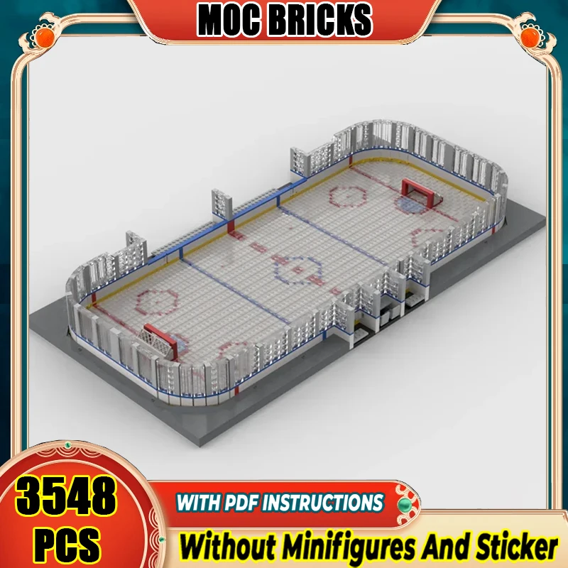 Moc Building Bricks Hockey Rink Model City Street View Technology Modular Blocks Gifts Toys For Children DIY Sets Assembly
Moc Building Bricks Hockey Rink Model City Street View Technology Modular Blocks Gifts Toys For Children DIY Sets Assembly