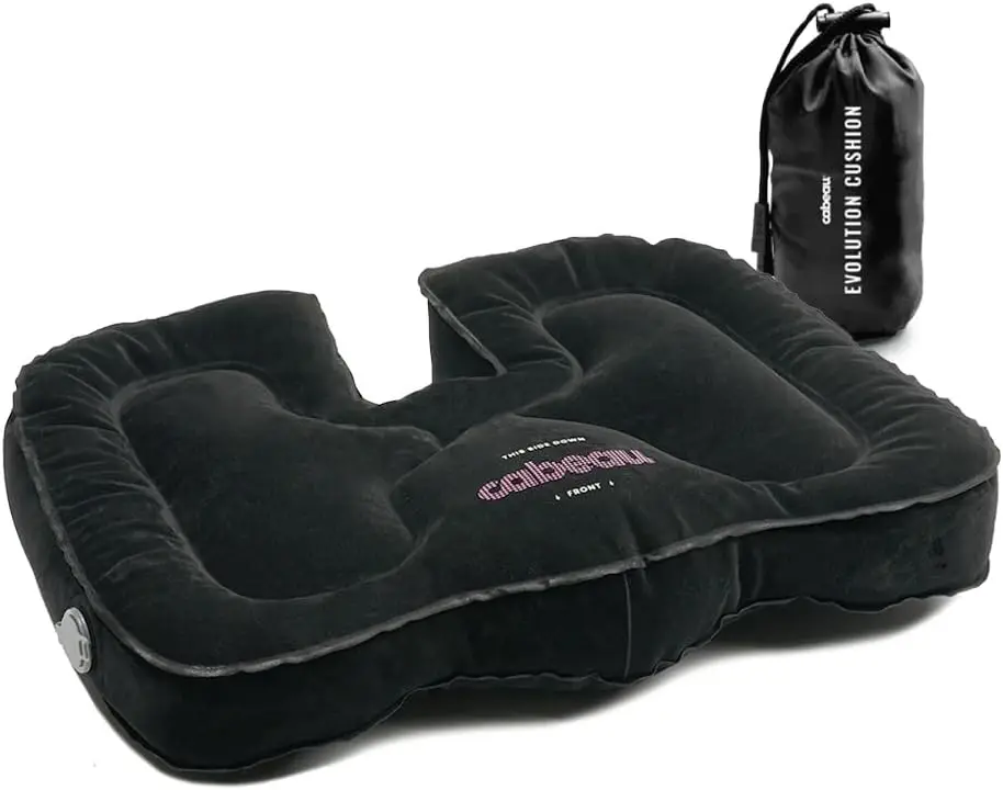 Inflatable Seat Cushion - Portable & Lightweight for Office, Stadium, Wheelchair - Adjustable Firmness
Inflatable Seat Cushion - Portable & Lightweight for Office, Stadium, Wheelchair - Adjustable Firmness