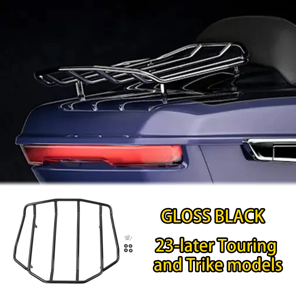 Задний кофр-багажник для мотоцикла, багажная полка для Harley Electra Glide CVO Road Glide ST 2023.5 - 2026
Задний кофр-багажник для мотоцикла, багажная полка для Harley Electra Glide CVO Road Glide ST 2023.5 - 2026