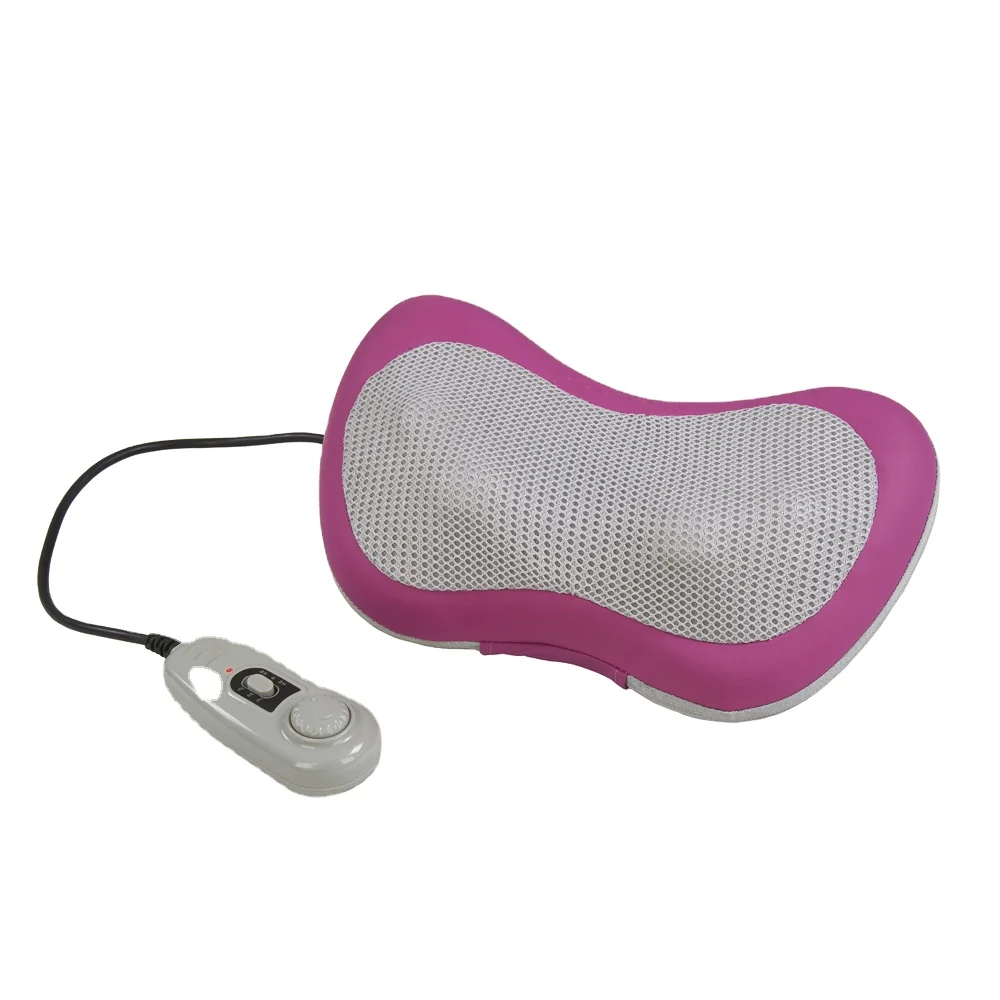 Электрическая массажная подушка для шеи и спины с нефритовыми роликами для дома, офиса и автомобиля
Электрическая массажная подушка для шеи и спины с нефритовыми роликами для дома, офиса и автомобиля