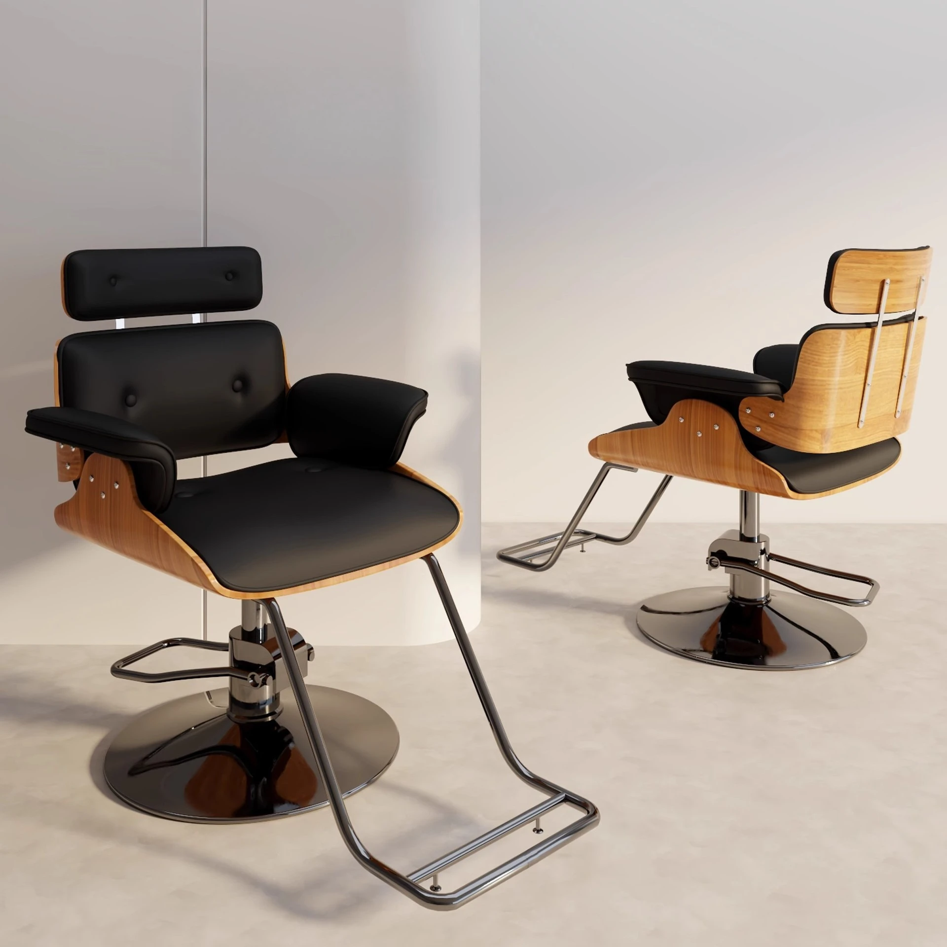 Internet celebrity barbershop chairs, modern simple hair cutting chairs, hair salon special perming and dyeing chairs, high-end
Internet celebrity barbershop chairs, modern simple hair cutting chairs, hair salon special perming and dyeing chairs, high-end